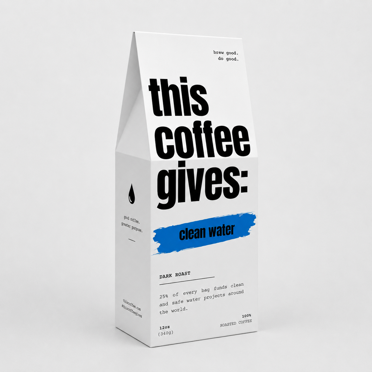 This Dark Roast Gives Clean Water